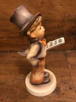 078 – Hummel, soška , porcelán, Spevák