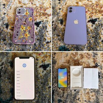 iPhone 12 128GB fialový - 1