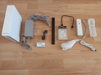 Nintendo Wii - upravená verzia s HDD - vyše 500 hier