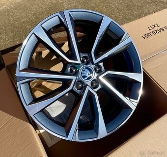 Hliníkove disky SKODA 5x100 r17