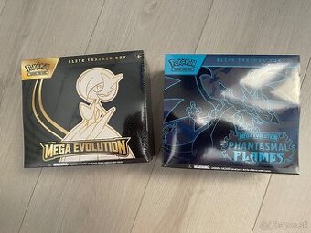 Predám pokemon ETB Phantasmal flames a Mega Evolution