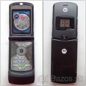 Motorola RAZR V3 aj E4 Dotyková aj RAZR2 V8 Gold
