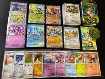 Pokemón MEGA balík A: 65ks kariet v obaloch s 4xEX + darčeky