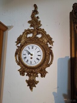 Predám funkčné mosadzné nástenné hodiny JUNGHANS quartz 75 €