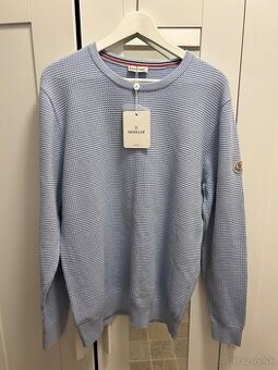 Moncler sveter XXL — nový s visačkami, svetlomodrý