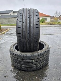 2ks Zánovné letné pneumatiky  255/35 R19