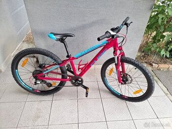Predám detský bicykel 24kola Cube disc dievčenský