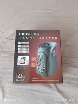 Rovus ohrievač vzduchu