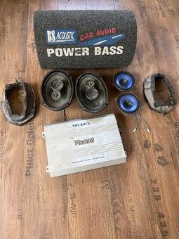 Zosilovač Magnat + Subwoofer Power Bass