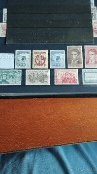 Známky Československo kompletní rok 1950 - 1