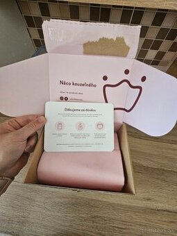 Detske nausnice z bieleho zlata