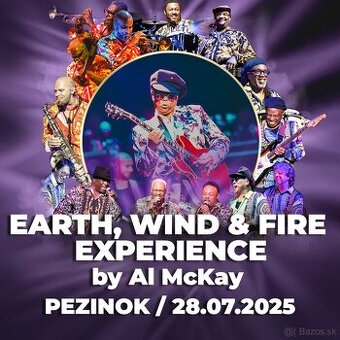 EARTH, WIND AND FIRE na zámku v Pezinku