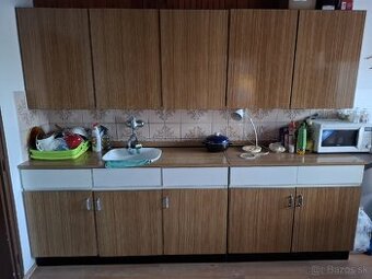 Retro kuchynská linka spodná časť