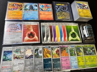 Pokemón MEGA balík G: 100ks kariet v obaloch s EX a darček