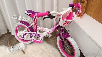 Detský bicykel 16" Pink Purple