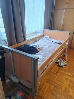 zdravotná polohovateľná posteľ REHABED+ antidekubitný matrac