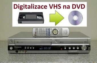⚡️VHS-DVD rekordér Panasonic DMR-ES35
