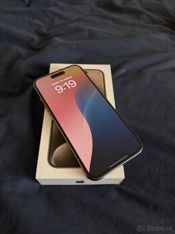 iPhone 15 PRO 128GB / Titan / záruka