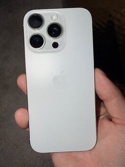 iPhone 16 Pro 256 GB – biely, top stav