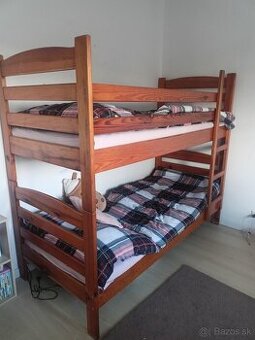 Detská poschodová posteľ