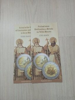2€ Konštantín a Metod