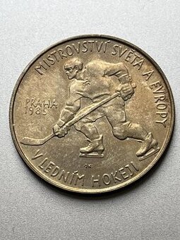 100 Kčs/1985 Majstrovská sveta v ľadovom hokeji