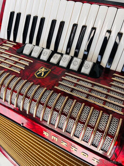 Predám akordeón Hohner Verdi II N- 96 Basový - Made in Germa
