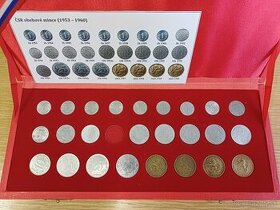 Obehové mince ČSR 1953-1960