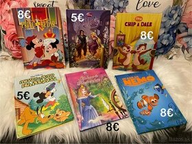 Detské knihy Disney a iné