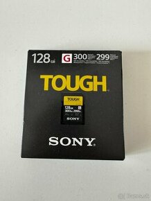 Sony Tough G series SDXC 128GB 300/299mb