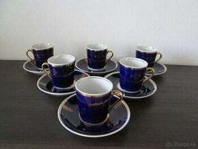 Ruský porcelán -kávová súprava