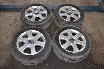 16" orig. ALU disky VW s letn. pn. 205/55 R16