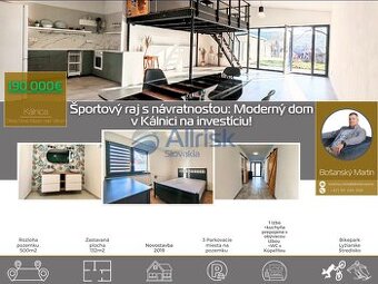 Znížená Cena Športový raj s návratnosťou: Moderný dom v