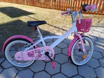 dievčenský bicykel BTWIN 16-palcový