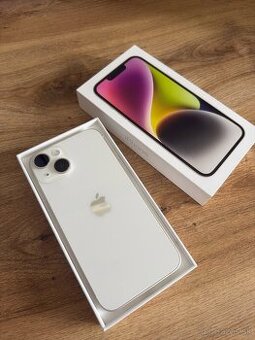 iPhone 14 128 GB, 2 roky starý, v TOP stave + príslušenstvo