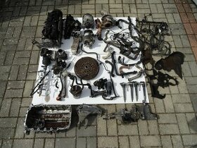 motor 2.0 tdi 103kw cff turbo kompresor hlava spojka