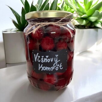 Domáce zaváraniny, produkty