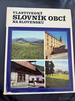 Slovník obcí na Slovensku 1, 2 - 1