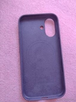 iPhone 16 Silicone Case Magsafe Plum