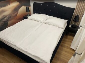 Predam calunenu manzelsku postel 160x200 Swarovski