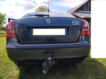 zadny naraznik, dvere , sahara škoda octavia II 1.9 tdi 77kw