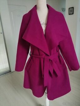 Kabatik damsky prechodny fuksiovej farby vel. M