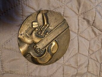 Bronzová plaketa Myšlienka Štefan Prokop