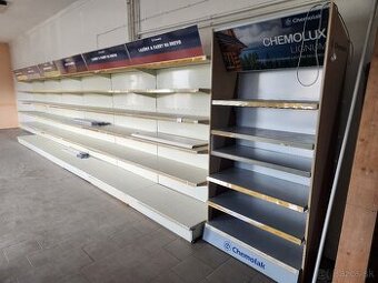 Predám obchodné,skladové aj otočné regále