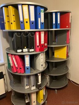 Otočný regál na zakladače ( šanóny )