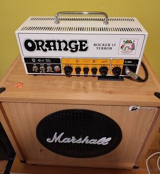 Orange Rocker15Terror + CelestionRocket50