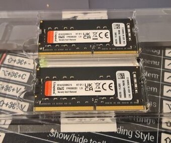 Pamäte Kingston 2x8GB