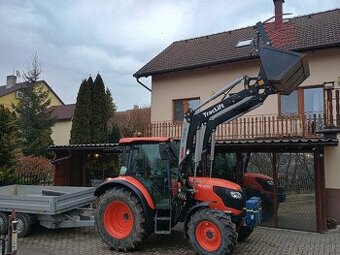 Kubota M 4072 + čelný nakladač TracLift TL 140 SL