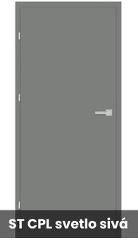 Interiérové dvere-Erkado-70cm-Pravé+ZÁRUBŇA