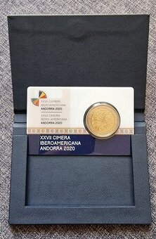 Andorra pamätná 2-eurová PROOF   z roku 2020